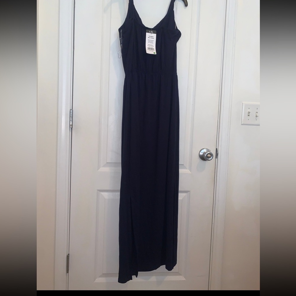 SPEGHETTI STRAP MAXI DRESS